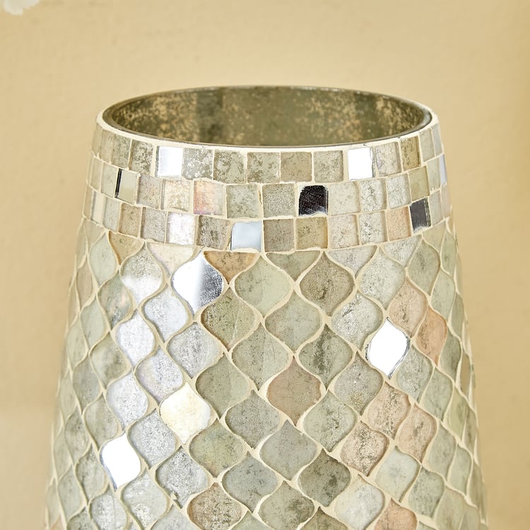 Rylee Rahi Mosaic Glass Vase - Small