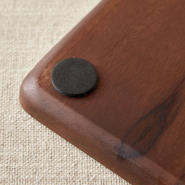 Niko Beacon Mango Wood Printed Serving Platter - 30x18cm