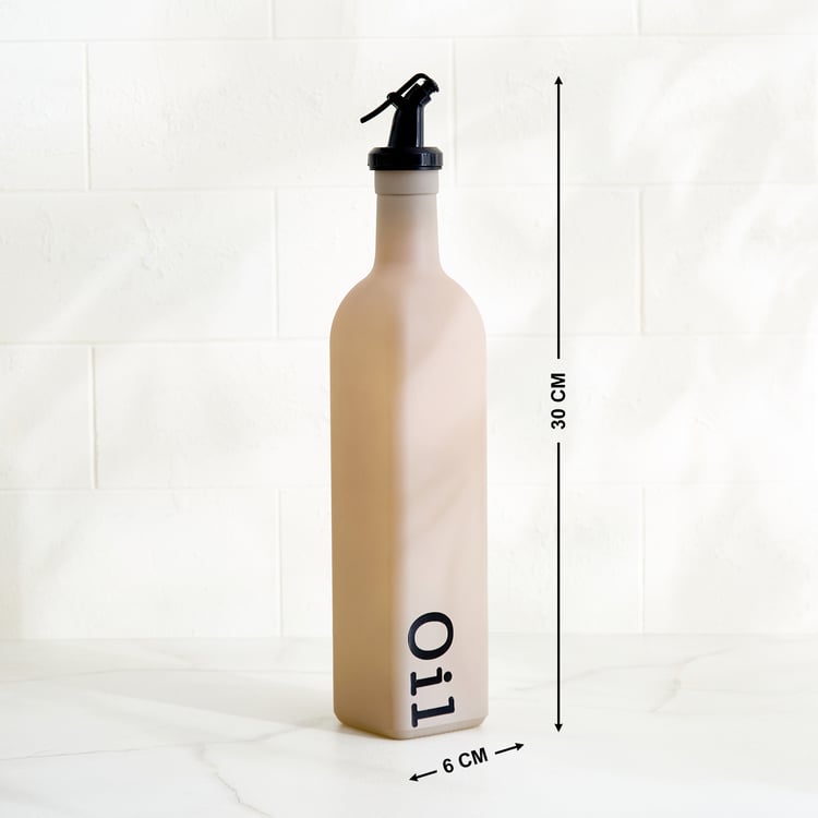 Stack Onyx Set of 2 Glass Oil Bottles - 500ml