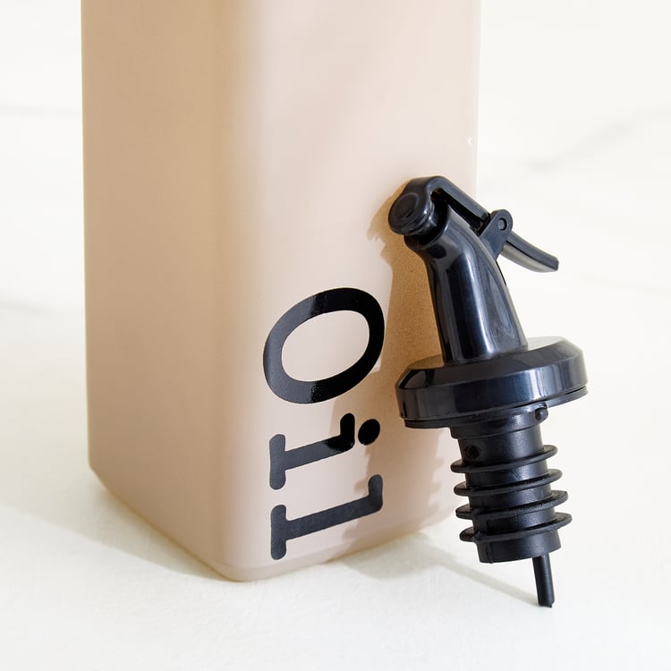 Stack Onyx Set of 2 Glass Oil Bottles - 500ml