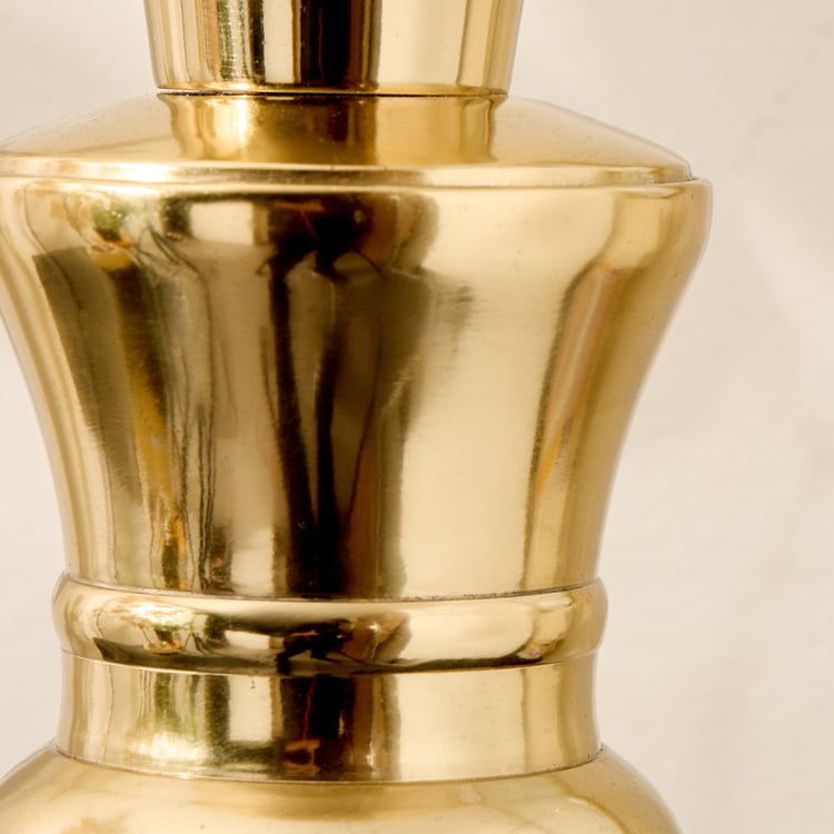 Brim Royale Altin Aluminium Chess Queen Table Accent