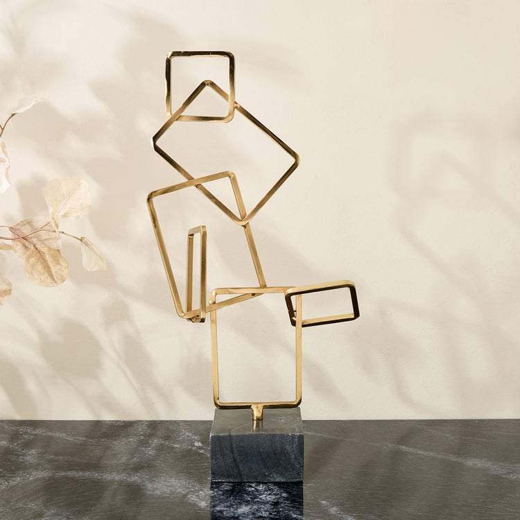 Brim Royale Altin Metal Table Accent