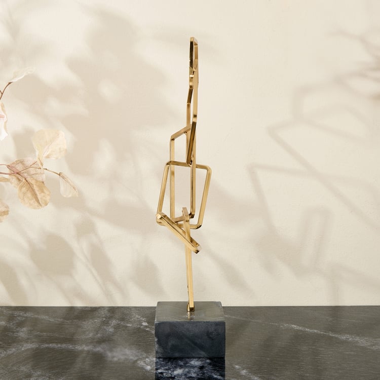 Brim Royale Altin Metal Table Accent