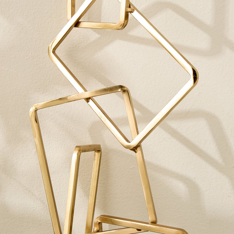 Brim Royale Altin Metal Table Accent