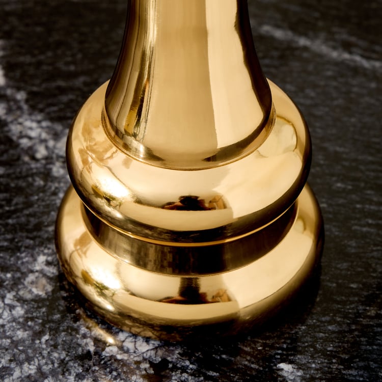 Brim Royale Altin Aluminium Chess Pawn Table Accent
