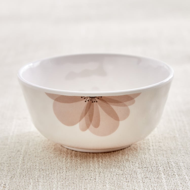 Meadows Monalisa Melamine Floral Print Katori - 250ml