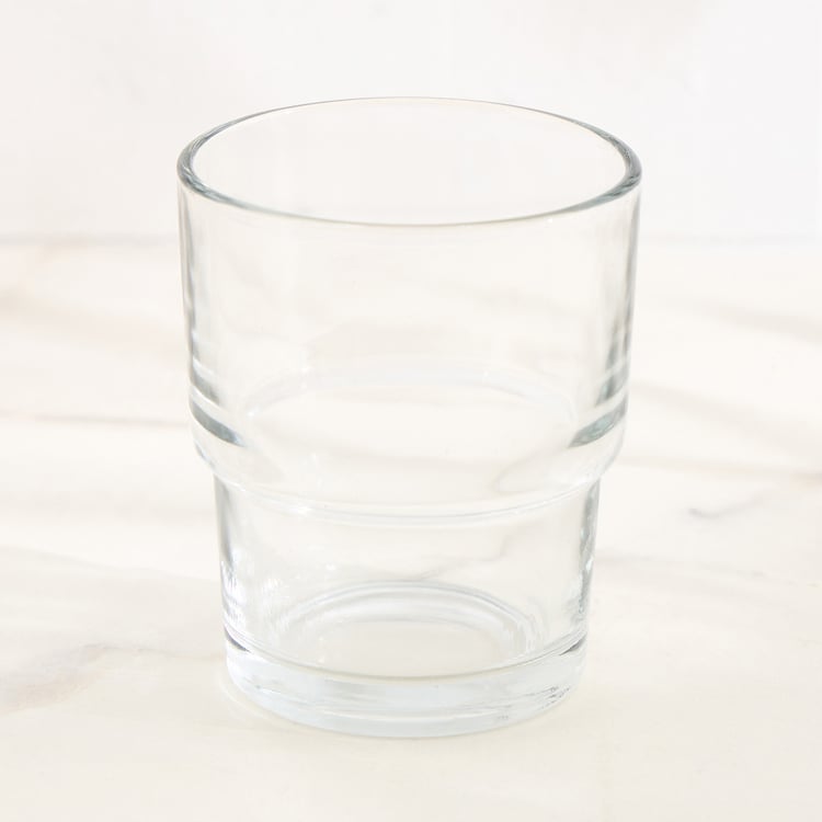 Tuscany Zinnia Set of 6 Juice Glass with Serving Tray - 150ml
