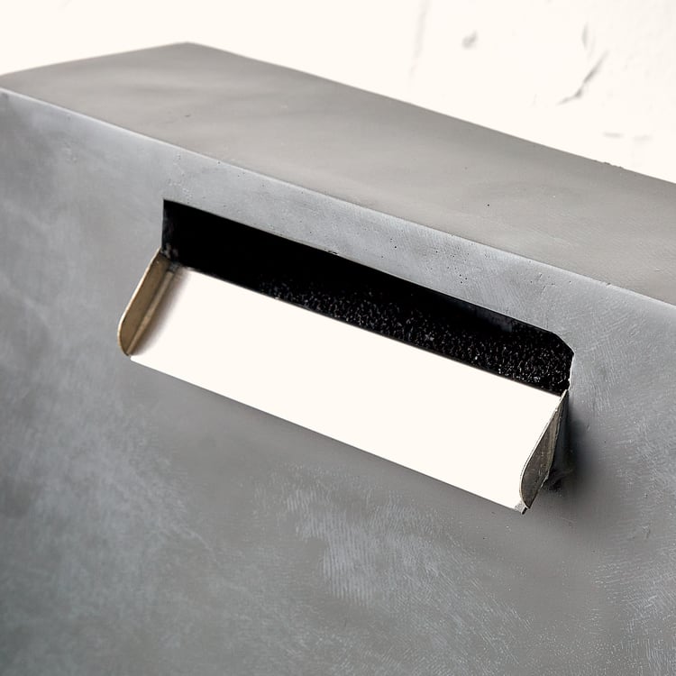 Cascade Modern Polyresin Mini Falls Water Fountain - 38x34x70cm