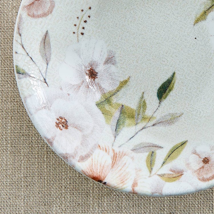 Elva Set of 3 Porcelain Floral Print Nappy Bowls - 460ml