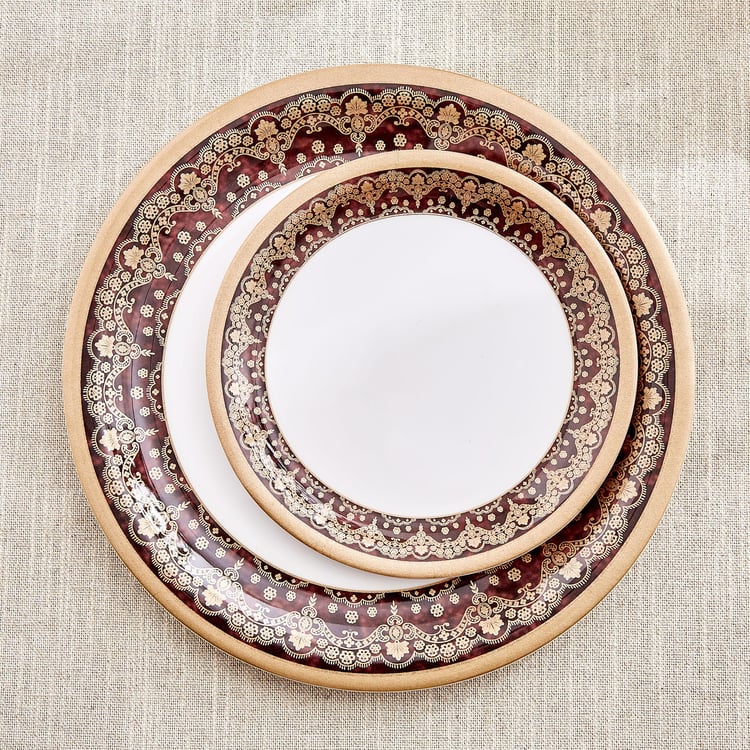 Corsica Craft Eco Melamine Printed Side Plate - 19cm