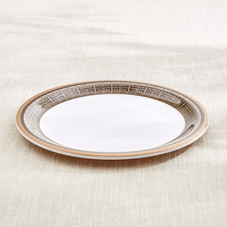Corsica Majestic Eco Melamine Printed Dinner Plate - 28cm