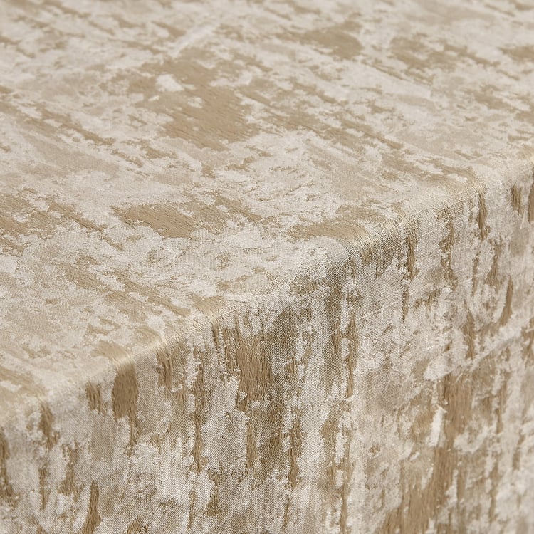 Glimmer Brio Cotton Jacquard 6-Seater Table Cloth - 200x135cm