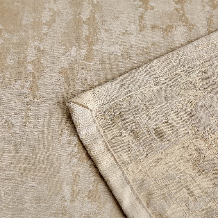 Glimmer Brio Cotton Jacquard 6-Seater Table Cloth - 200x135cm