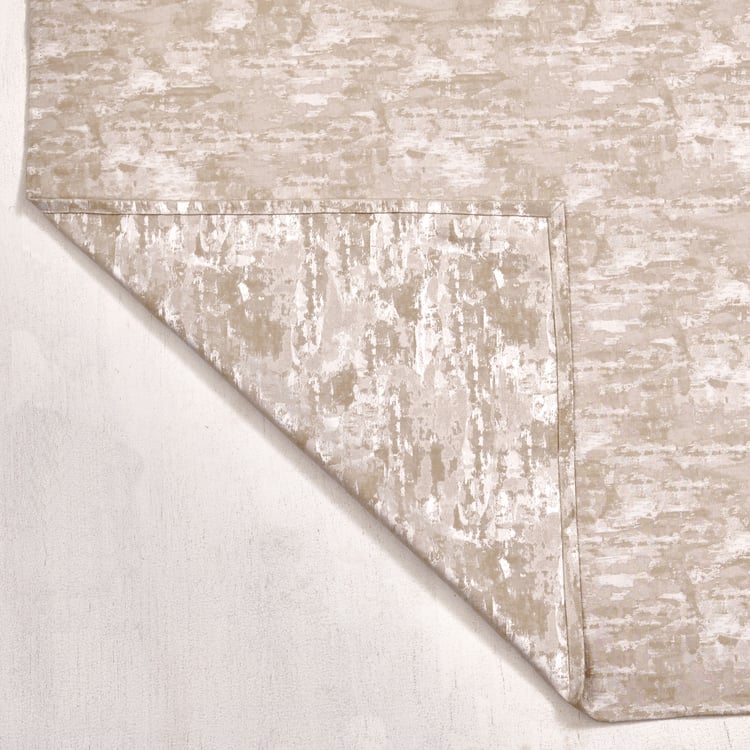 Glimmer Brio Cotton Jacquard 6-Seater Table Cloth - 200x135cm