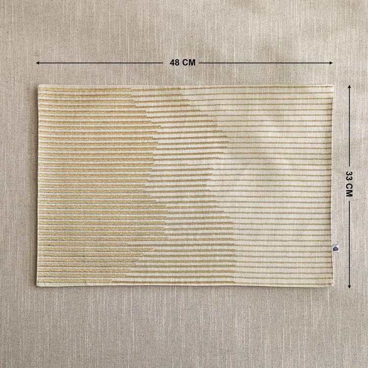 Glimmer Endura Cotton Embroidered Placemat