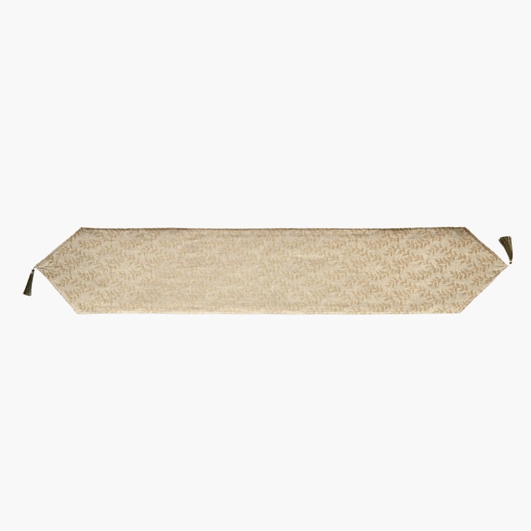 Glimmer Brio Cotton Jacquard Table Runner