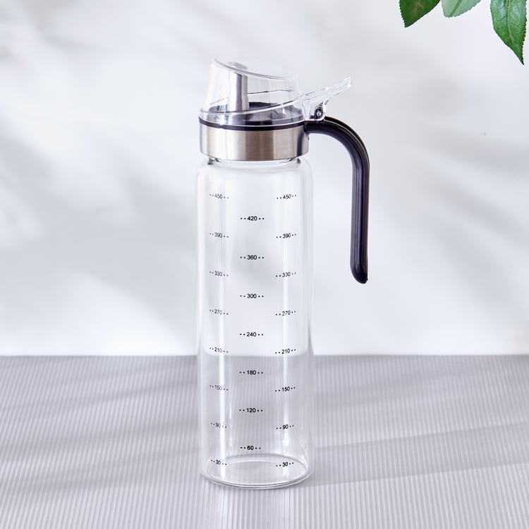 Stack Nouie Set of 2 Borosilicate Glass Oil Dispenser with Handle
