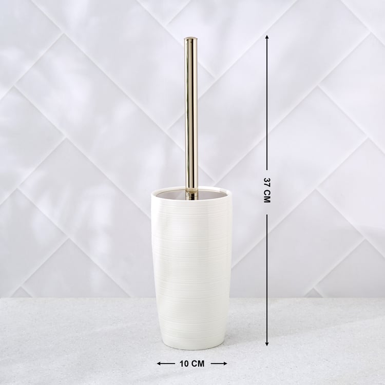 Opulence Amora Ceramic Toilet Brush with Holder