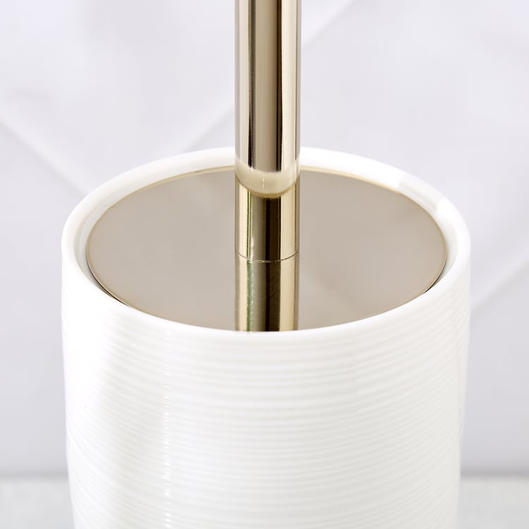 Opulence Amora Ceramic Toilet Brush with Holder
