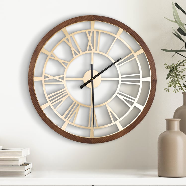 Casablanca Pioneer Metal Wall Clock - 60cm