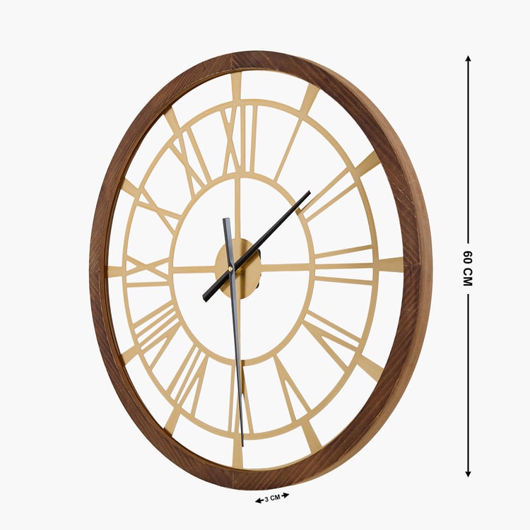 Casablanca Pioneer Metal Wall Clock - 60cm