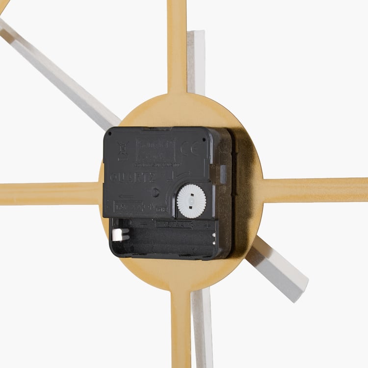 Casablanca Pioneer Metal Wall Clock - 60cm
