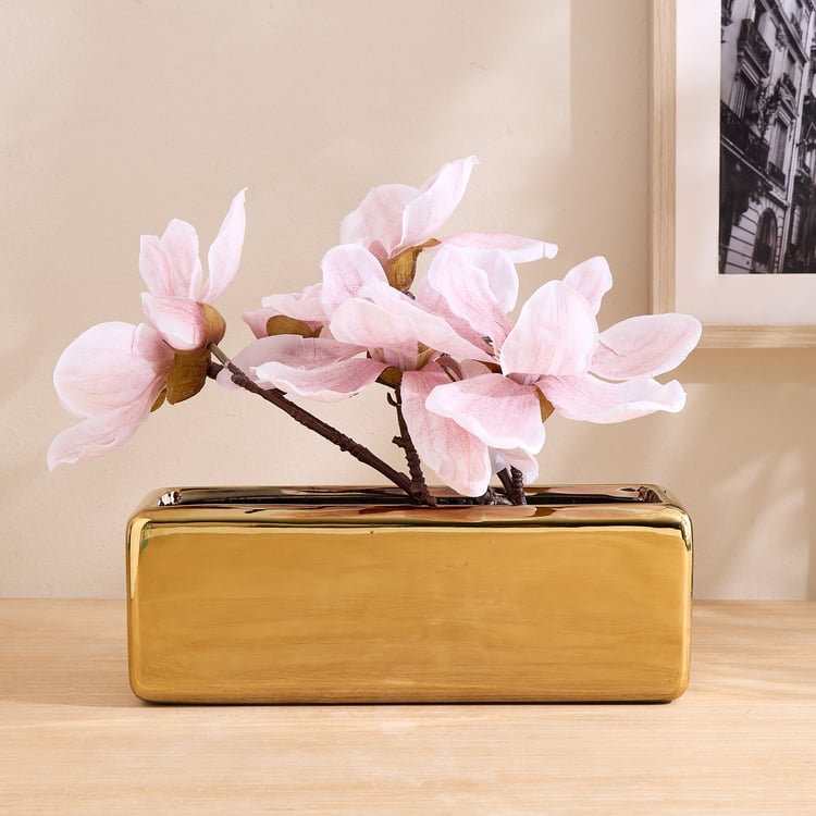 Gloria Elara Artificial Magnolias in Ceramic Pot