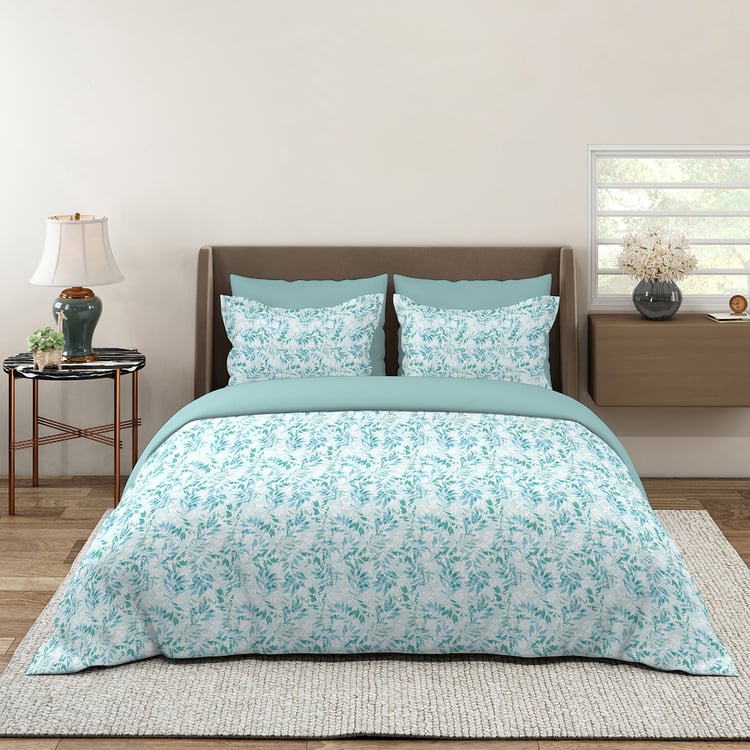 LAYERS Lumina Floret Cotton 144TC Floral Print 3Pcs Queen Bedsheet Set
