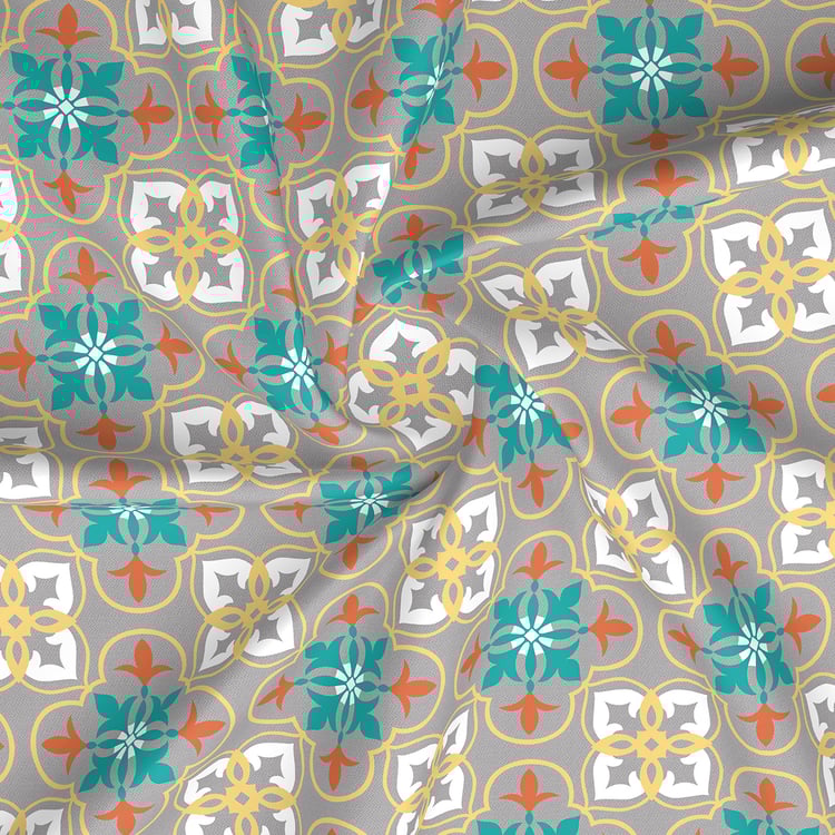 LAYERS Aria Microfibre Ethnic Print 3Pcs Queen Bedsheet Set