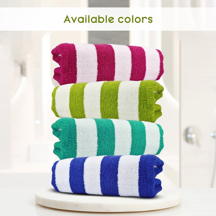 LAYERS Miami Cabana Cotton Striped Bath Towel - 90x180cm