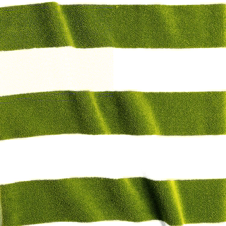 LAYERS Miami Cabana Cotton Striped Bath Towel - 90x180cm