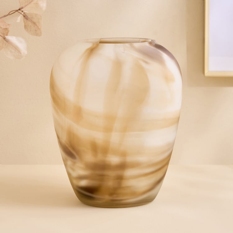 Alchemy Alabasta Glass Fluid Vase - Medium