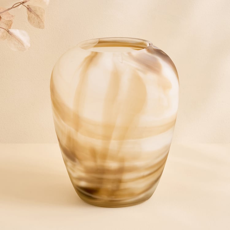 Alchemy Alabasta Glass Fluid Vase - Medium