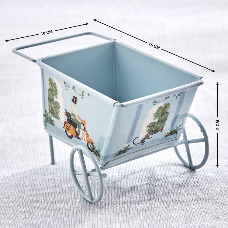 Jalsa Auric Set of 2 Metal Printed Kart Serving Bowls