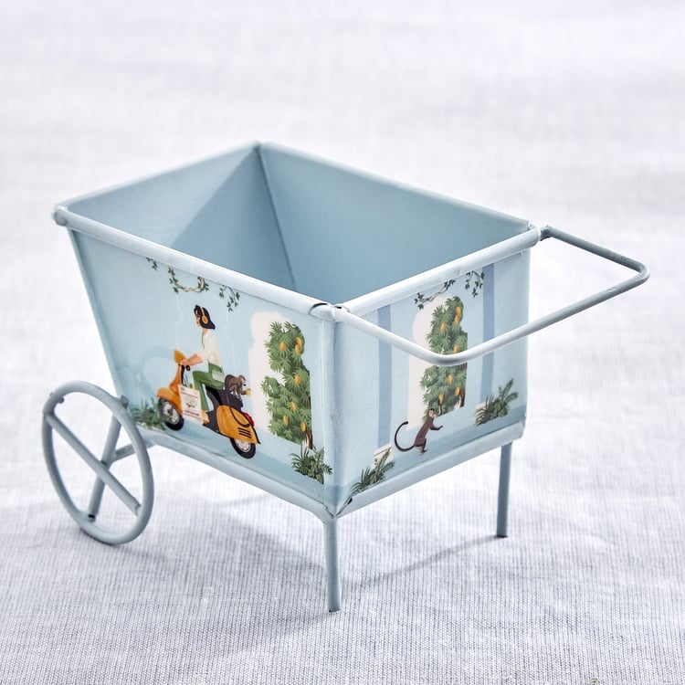 Jalsa Auric Set of 2 Metal Printed Kart Serving Bowls
