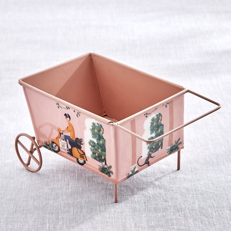 Jalsa Auric Set of 2 Metal Printed Kart Serving Bowls