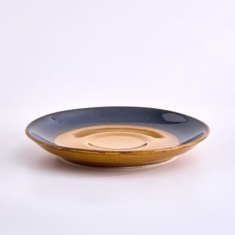 Corsica Mavi Stoneware Cup and Saucer -180ml