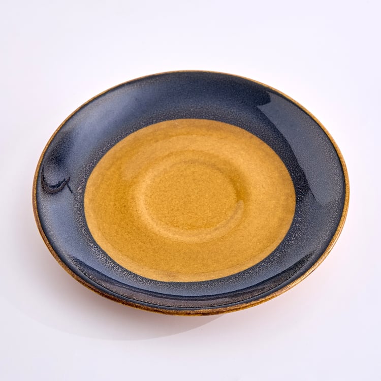 Corsica Mavi Stoneware Cup and Saucer -180ml