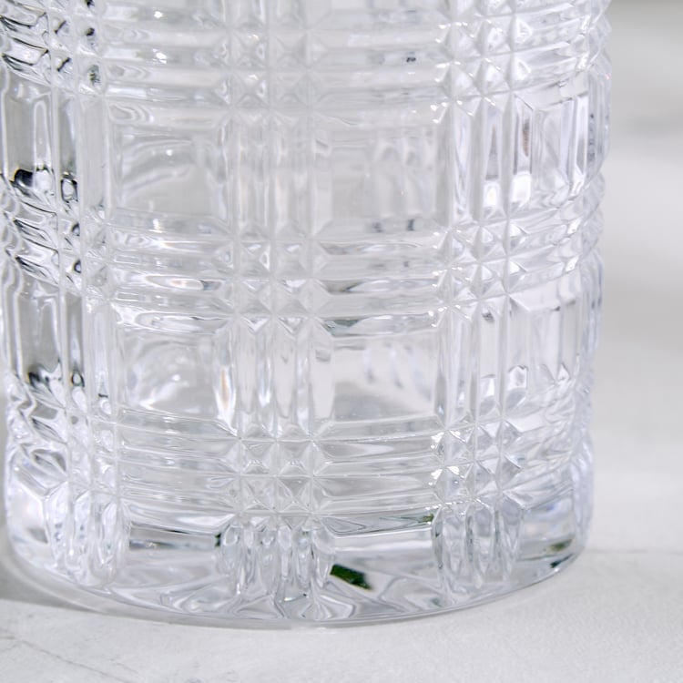 Mizu Set of 6 Plaid Whiskey Glasses - 350ml