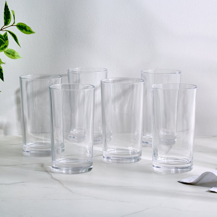 Mizy Yen Set of 6 Water Glasses - 410ml