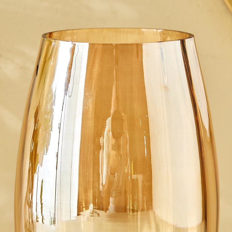 Fables Twirl Glass Hurricane Candle Holder