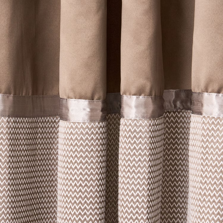 Elrene Whimsy Set of 2 Jacquard Light Filtering Window Curtains - 5.2ft (160cm)