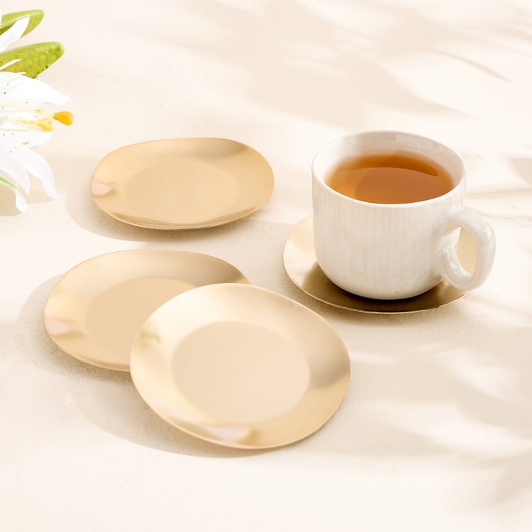 Alchemy Gifts Set of 4 Metal Coasters