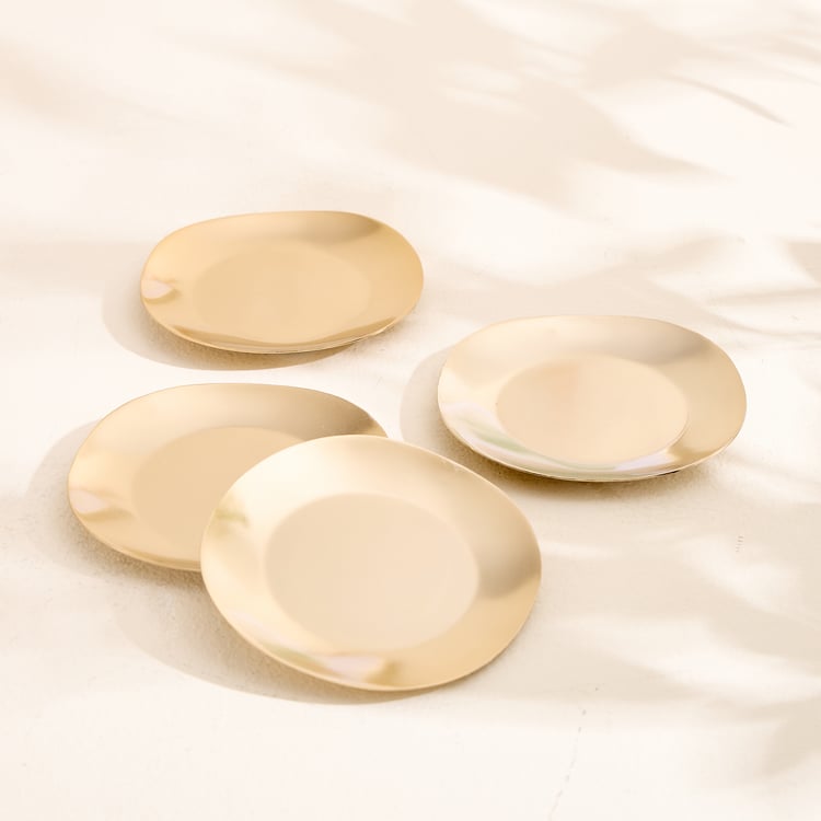 Alchemy Gifts Set of 4 Metal Coasters