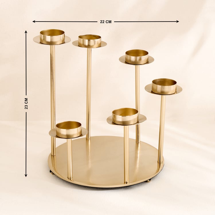 Evoke Metal Multi T-Light Holder