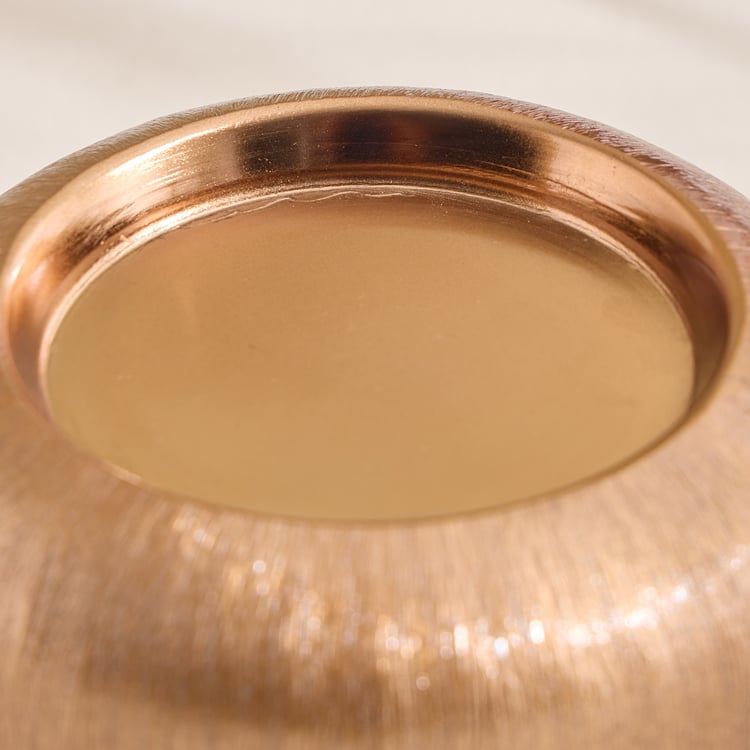 Monalisa Gifts Metal Pillar Candle Holder