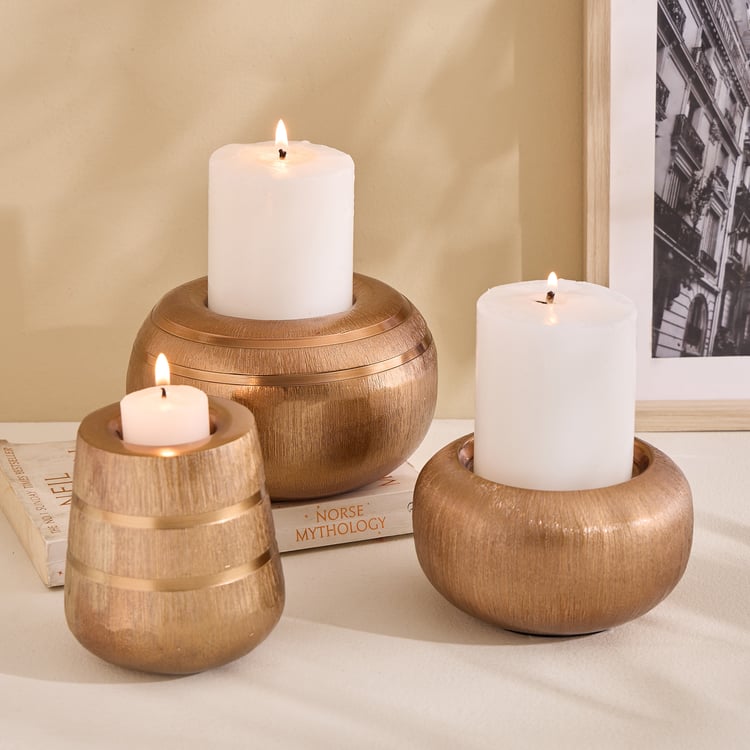 Monalisa Gifts Metal Votive Candle Holder - Medium