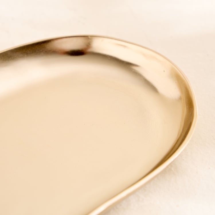 Alchemy Gifts Metal Decorative Platter - Small