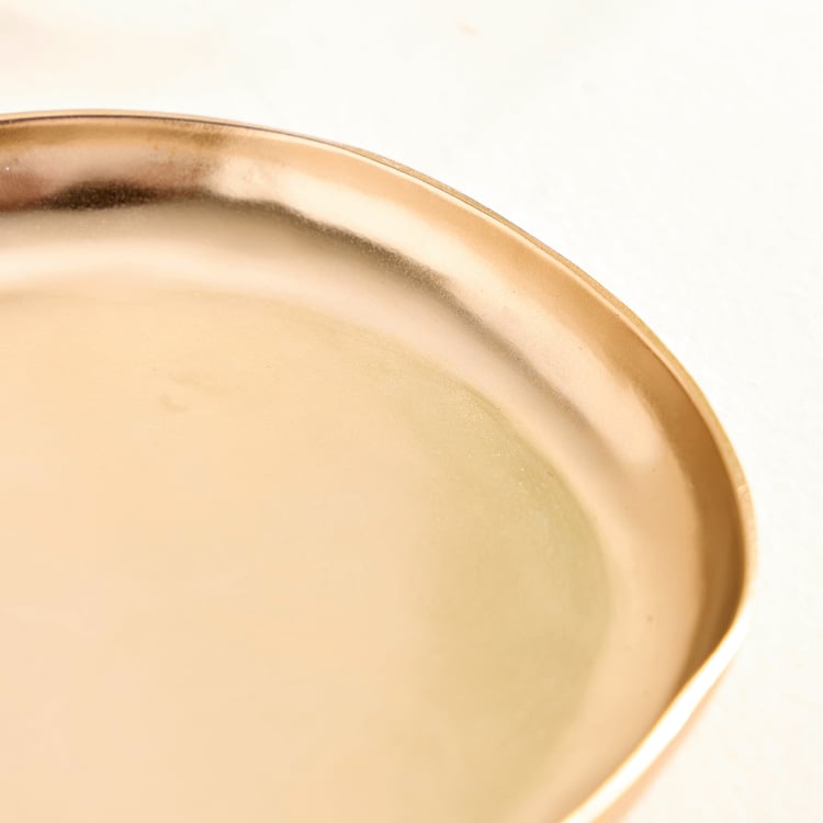 Alchemy Gifts Metal Decorative Platter - Large