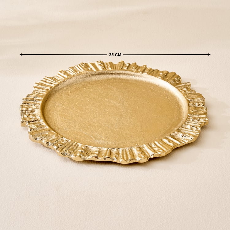 Moksha Brew Metal Starburst Decorative Plate